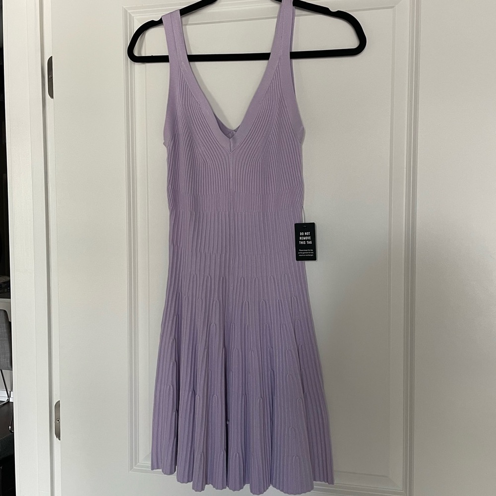 Express Lavender Sleeveless Dress - Picture 7 of 11